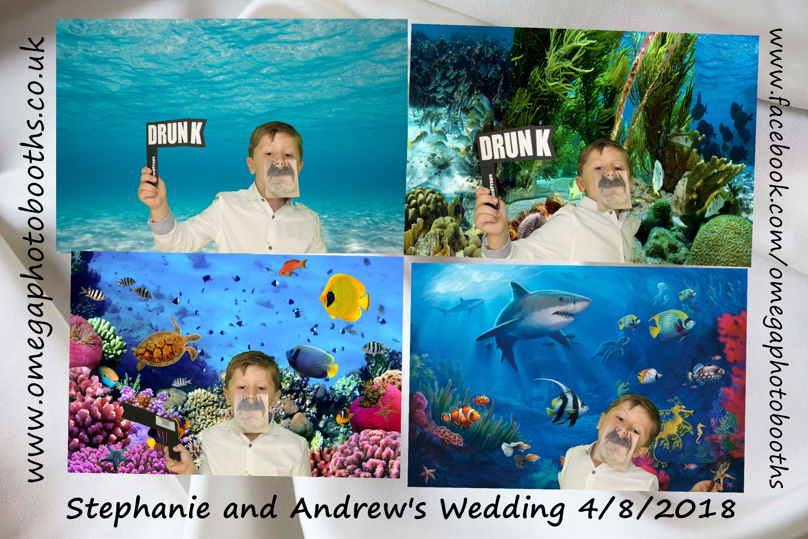 Stephanie and Andrew's Wedding | View more photos from the event at gallery.omegaphotobooths.co.uk/u/Omega-Photobooths/Stephanie-and-Andrews-Wedding